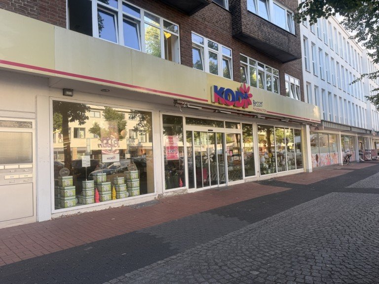 Schaufensterfront Moers Einzelhandelsladen Gro�z�gige Einzelhandelsfl�che in gut frequentierter Lage von Moers