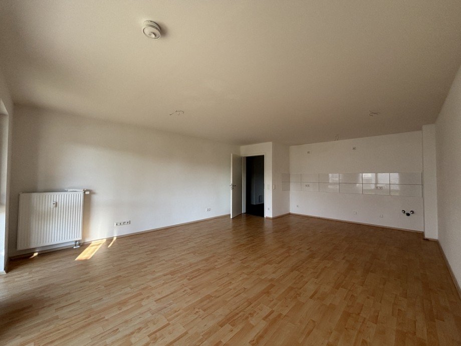 Wohnzimmer / K�che Etagenwohnung Rheinberg
