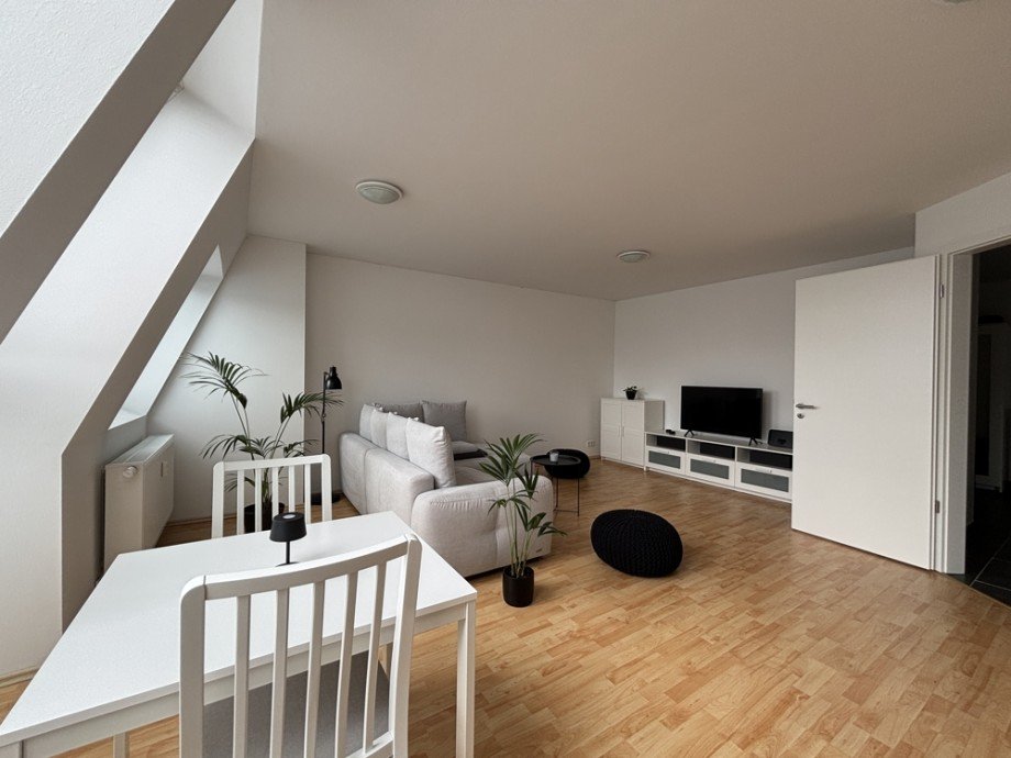 Wohnzimmer Etagenwohnung Moers