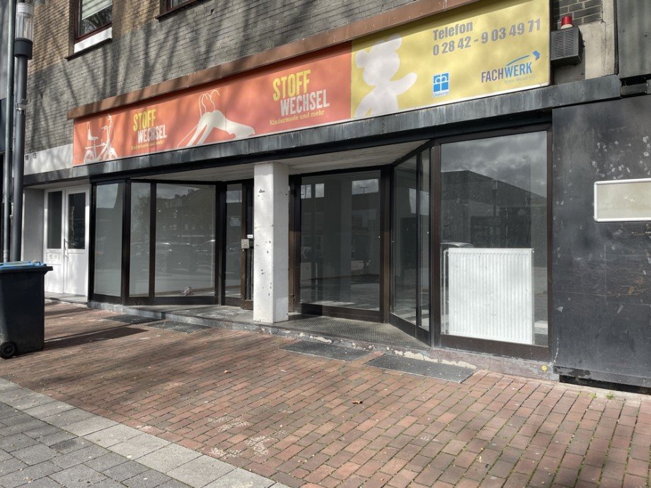 Au�enansicht Ladenlokal Kamp-Lintfort