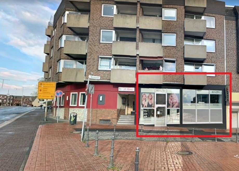 Au�enaufnahme Ladenlokal Moers