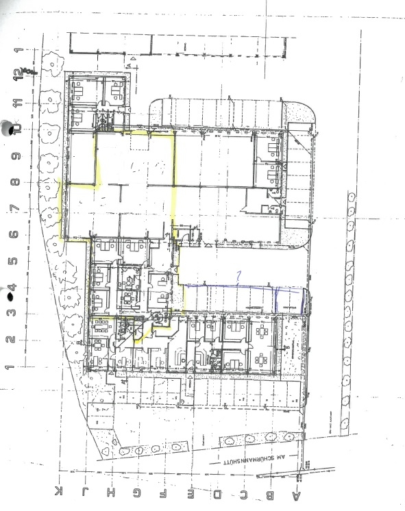 Grundriss Am Sch�rmannsh�tt 40f Halle / Lager / Produktion Moers
