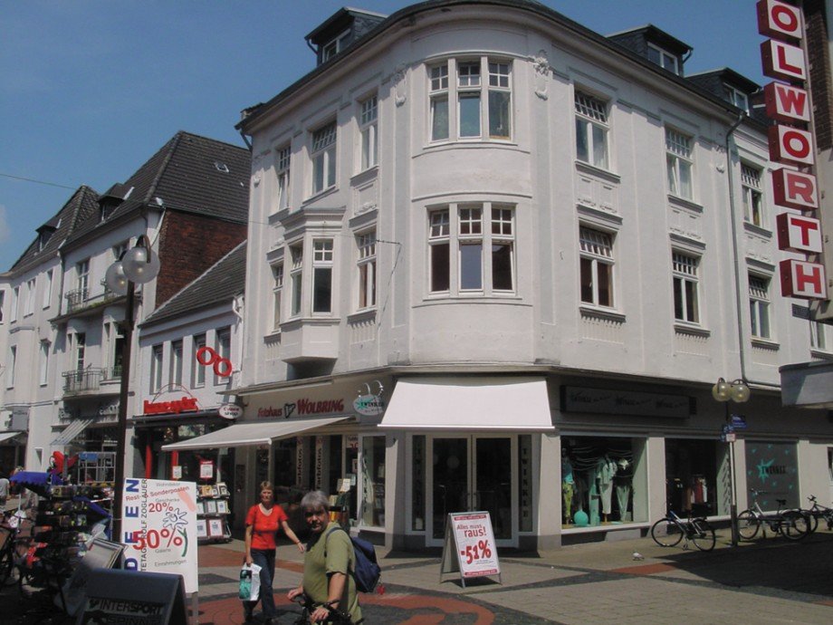 Au�enansicht Geb�ude Dachgeschosswohnung Coesfeld