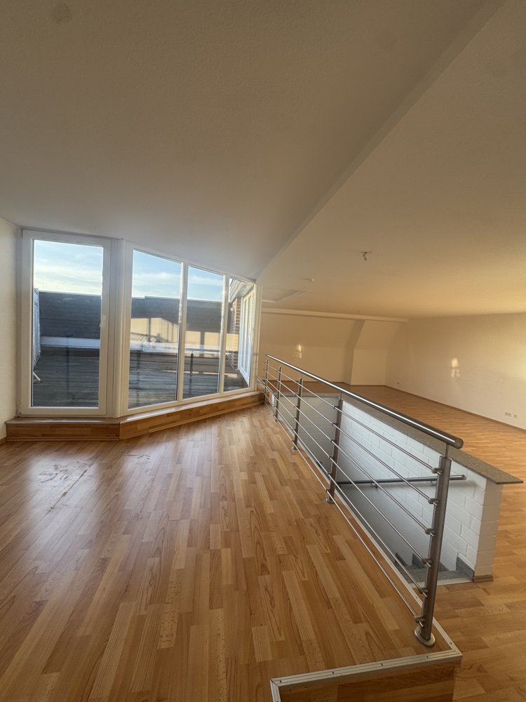 Wohnzimmer Dachgeschosswohnung Moers