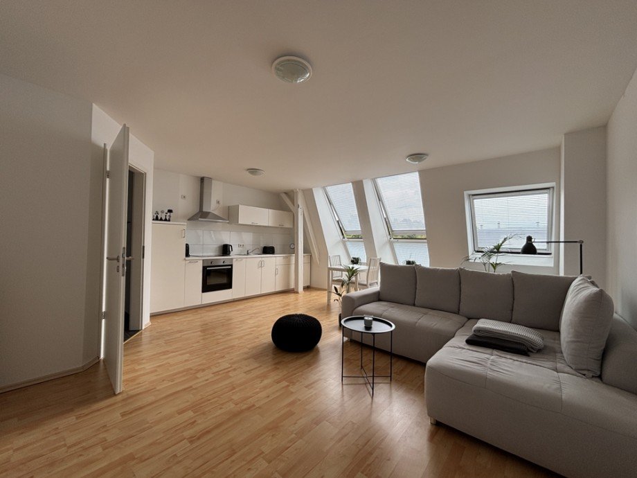 Wohnzimmer Etagenwohnung Moers