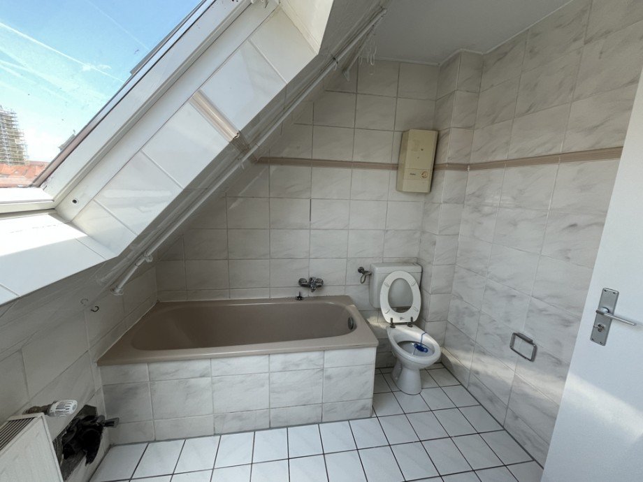 Tageslichtbad Dachgeschosswohnung Coesfeld