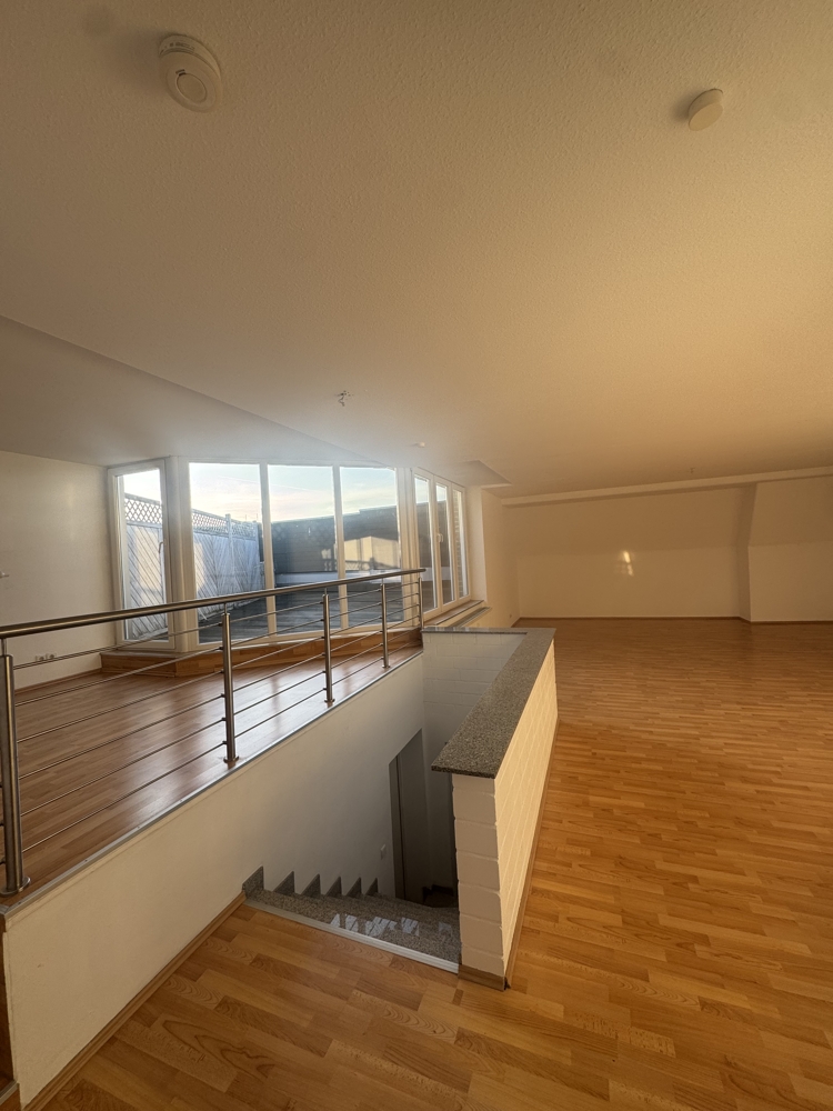 Wohnzimmer Dachgeschosswohnung Moers